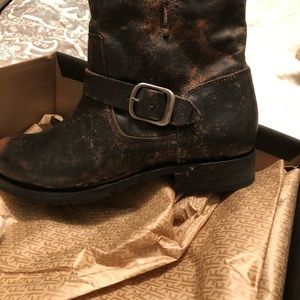 Frye Boots never worn too small.